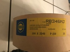 5er-Set Hermes Schleifband Typ RB346MJ, | 100 x 2240 mm | Körnung 150,Korund,neu