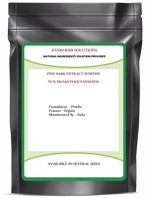 Natürliches Bio Kiefernrindenextrakt Pulver, 95% Proanthocyanidine 50 Gm
