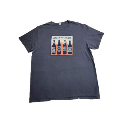 Fruit Of Loom Iconic Tee Spirtzdelphia Shirt Size XL Carpano Short Sleeve