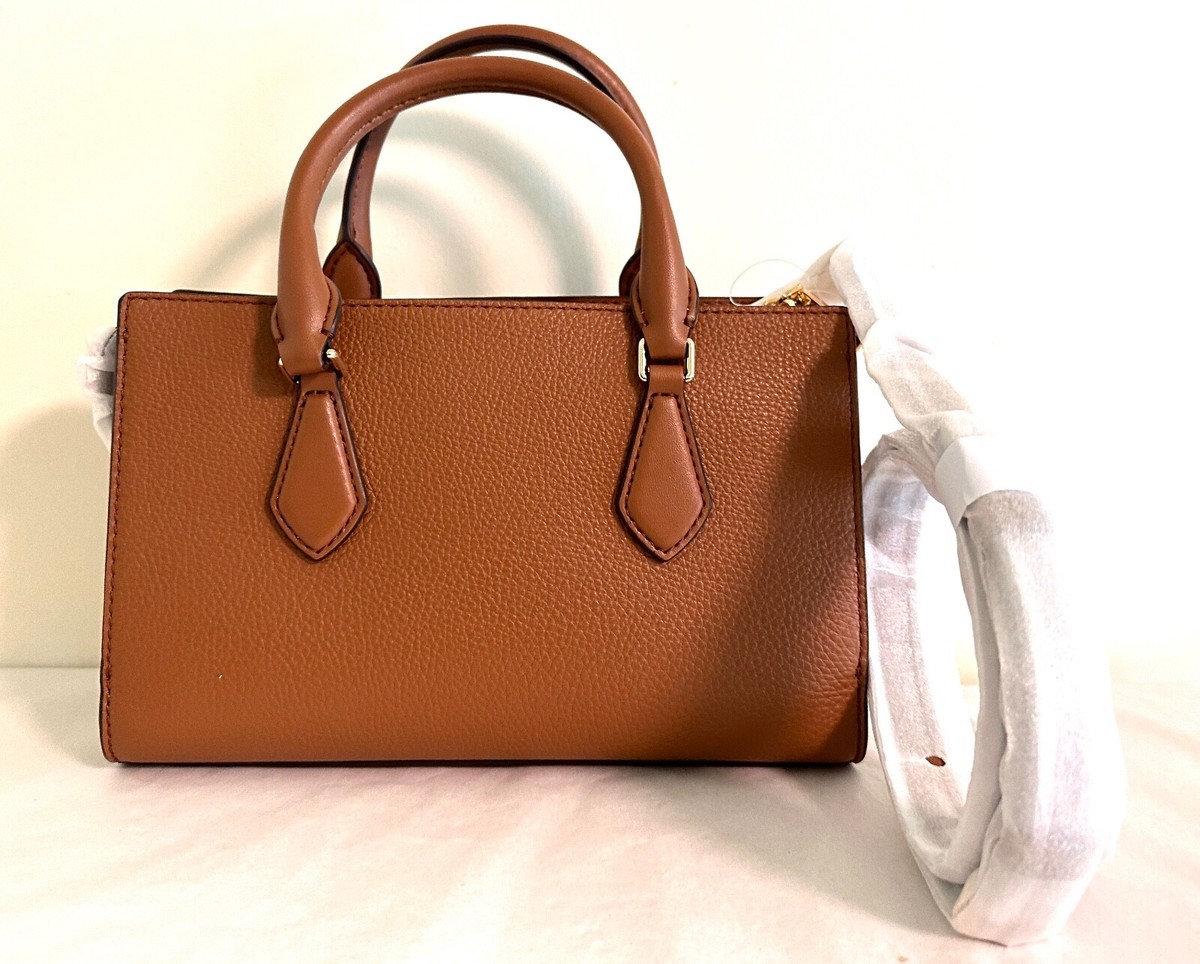 Michael Kors Valerie Luggage Pebbled Leather Small EW Satchel Michael Kors Valerie Luggage Pebbled Leather Small EW Satchel