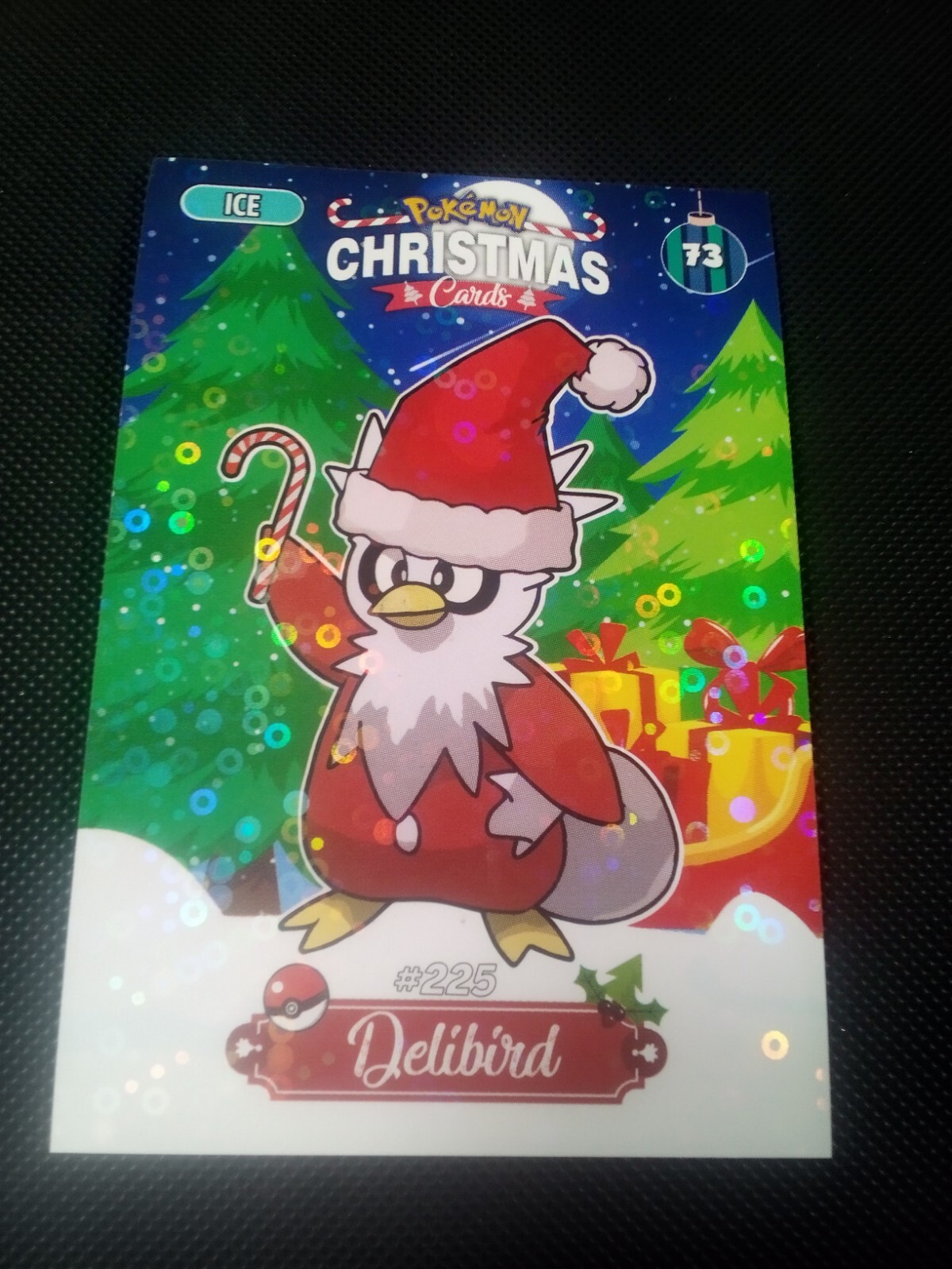 Pokemon 2024 Peru DKV Collectoons Christmas Set #73 Delibird Holo US Seller
