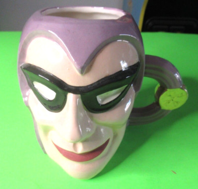 VINTAGE THE PHANTOM 1950 s Original Toby COFFEE Mug PUCK K.F.S RARE KING FEATURE