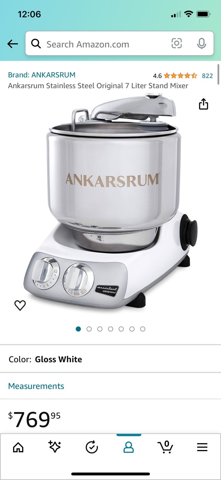 Ankarsrum Original Assistant with Accessories Shown eBay
