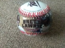 2009 Wi. Timberrattlers BRETT LAWRIE #1 Draft Pick Debut Baseball W/Ball Cube 