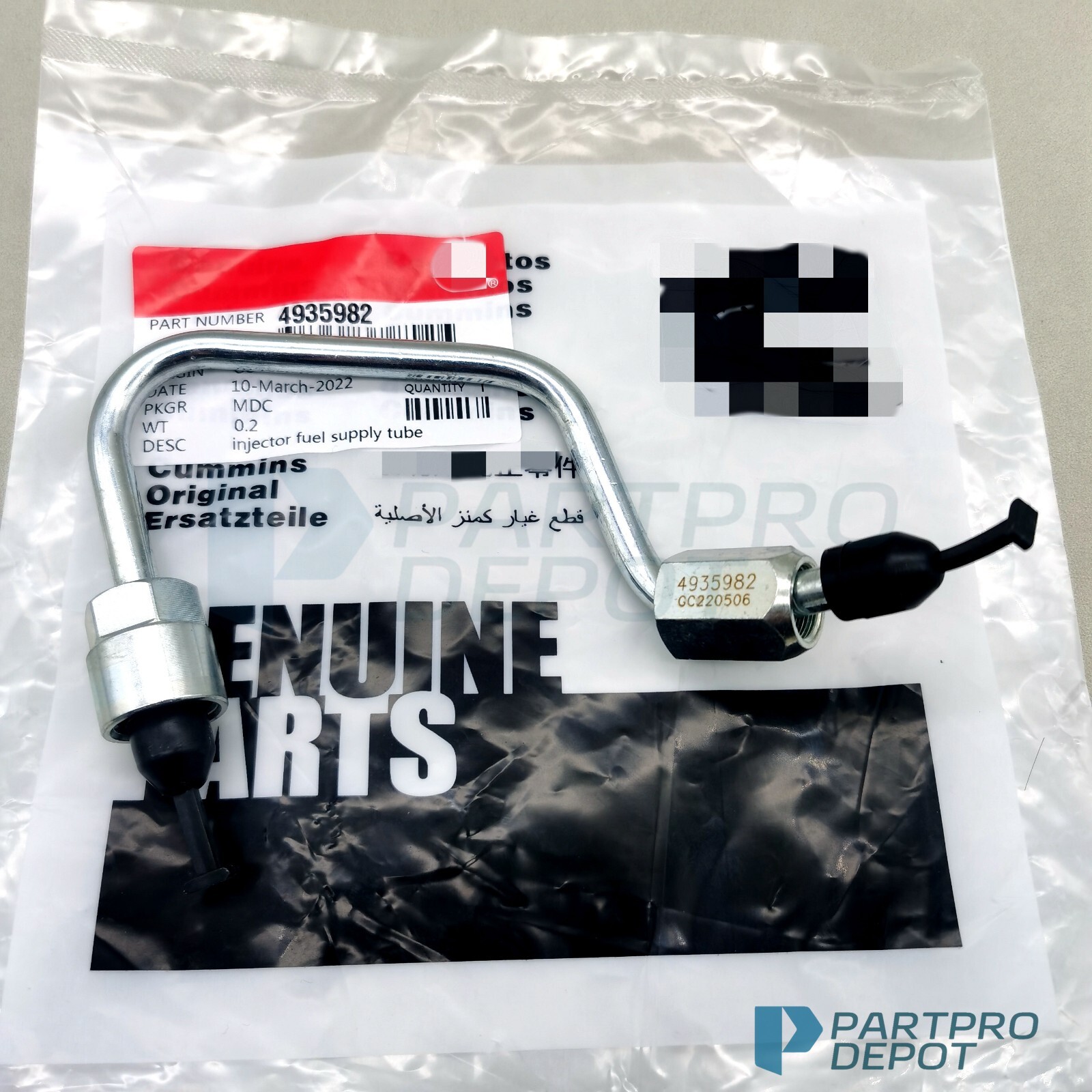 GENUINE OEM Complete Injector Fuel Line Set For Dodge Cummins Diesel 07