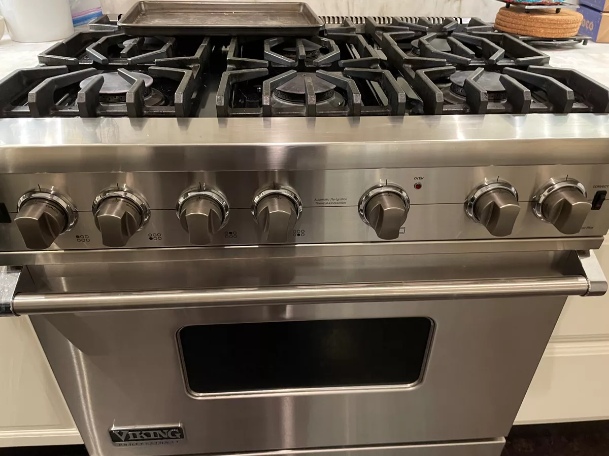 Viking Professional 5 Series 36 Stainless Steel Natural GAS Range