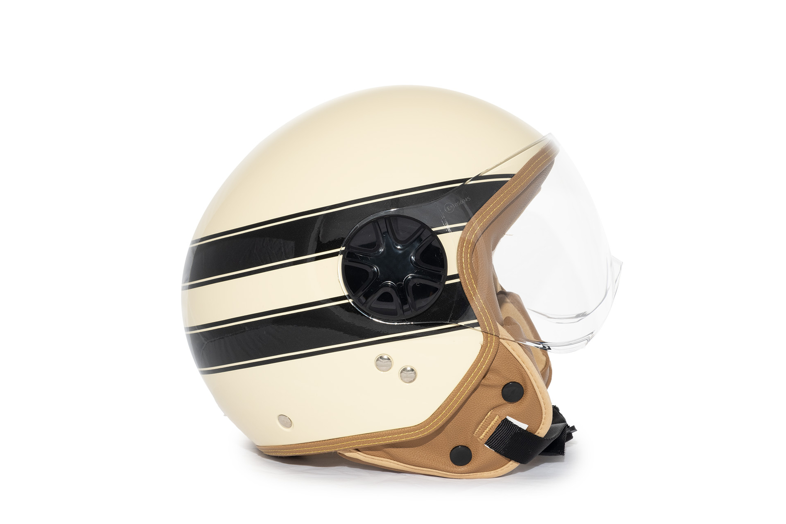 Jethelm Italia Schwarz Retro Design Burnout Roller Cruiser Mofa Moped eBay