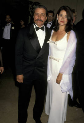 Edward James Olmos Lorraine Bracco 25th Nosotros Golden Eagle - 1996 Old Photo