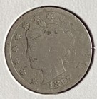 ^ 1897 Liberty "V" Nickel ^^ GOOD ^^       129 YRS OLD       4072 — photo 2