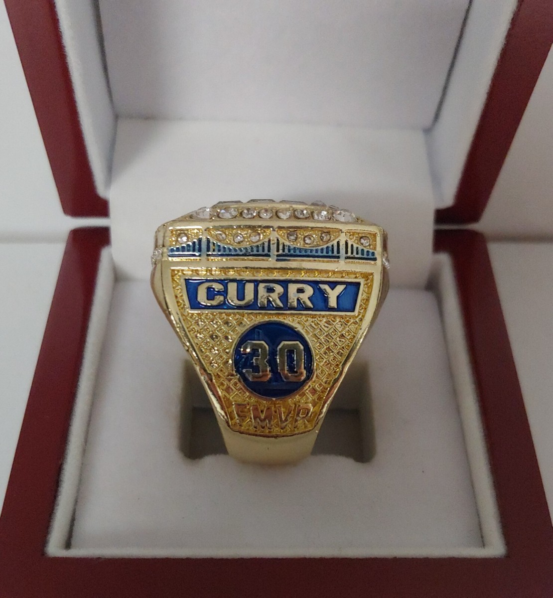 2022 2015 Warriors Replica Ring Stephen Curry- 2022 Golden