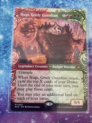 Magic the Gathering MTG BLB Hugs, Grisly Guardian 333 Regular Near Mint