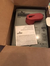 ⚡️New - EXPEDITED⚡️👀 Leviton N3603 Enclosure for 60A (Enclosure only)