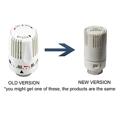 Standard Thermostatic Radiator Valve Replacement Head Only (TRV