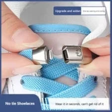 No Tie Shoe Laces Elastic Laces With Press Lock