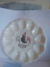Vintage E & R Porcelain Deviled Egg Tray E&R 0135