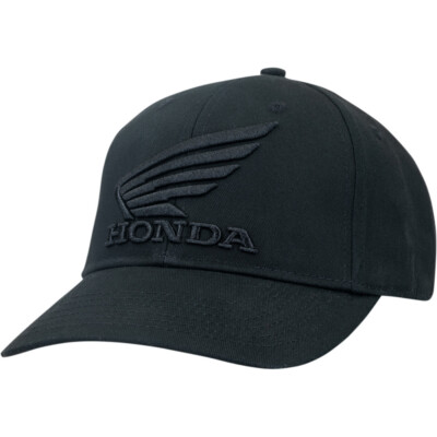 USホンダ HAT HONDA BLACKED OUT ホンダ　キャップ Honda Apparel Honda Blacked Out Hat - Black | One Size | OE