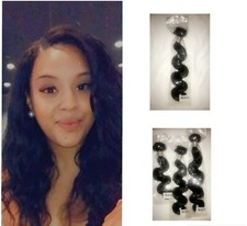 9A Body Wave Indian Virgin Human Hair Extensions 3 Bundles