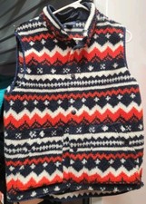 POLO RALPH LAUREN VEST Youth XL HOLIDAY Fleece Nordic Sherpa Junior O