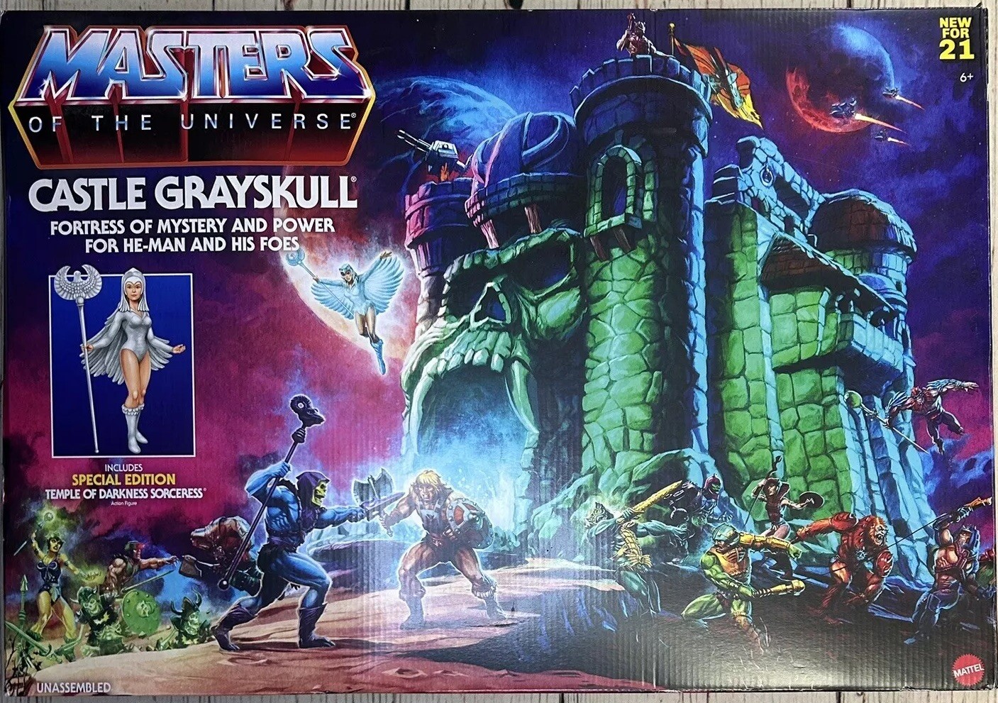 Masters of the Universe Origins Castle Grayskull Playset Special Edition New in Box