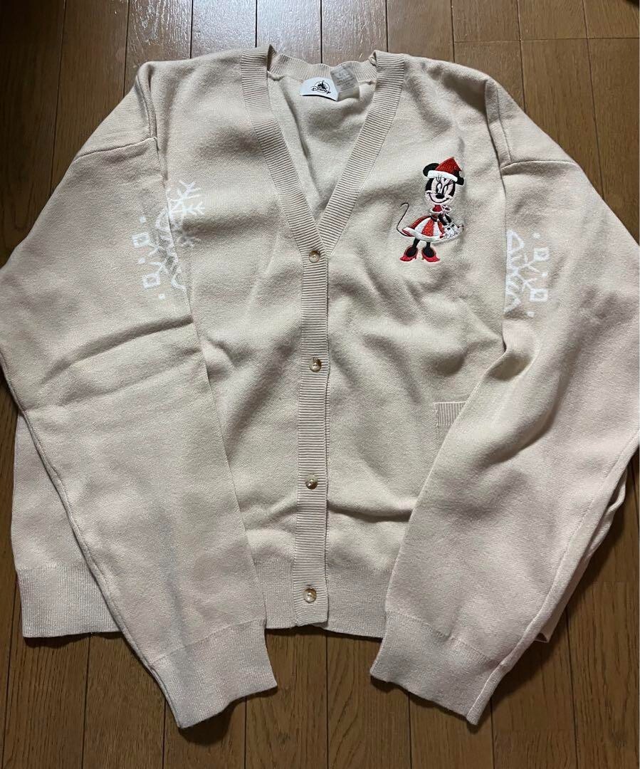 Disney Minnie Mouse Christmas Holiday Cardigan Sweater size-XL