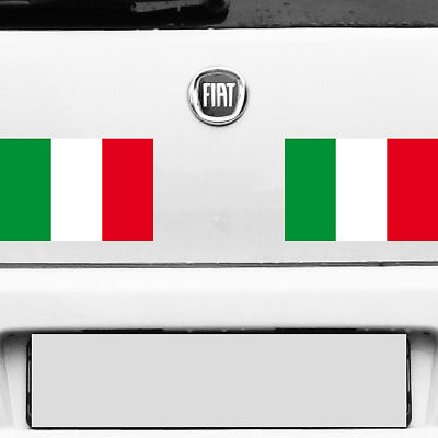 2 Aufkleber Tattoo 22cm Auto Folie Italia Italien Italy Mod Scooter Vespa Roller