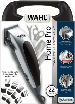 WAHL HOME PRO - KOMPLETTES HAARSCHNEIDESET - 22-TEILIGES CLIPPER WEIHNACHTSGESCHENK UK
