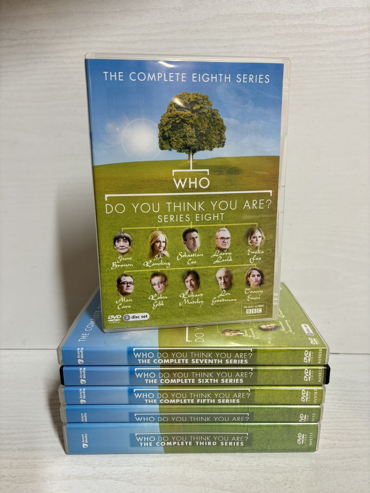 Who Do You Think You Are? / Series 3-8 DVD Bundle -
