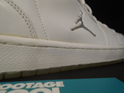 2002 NIKE AIR JORDAN 1 RETRO I PLATINUM WHITE SILVER OG BRED TOE