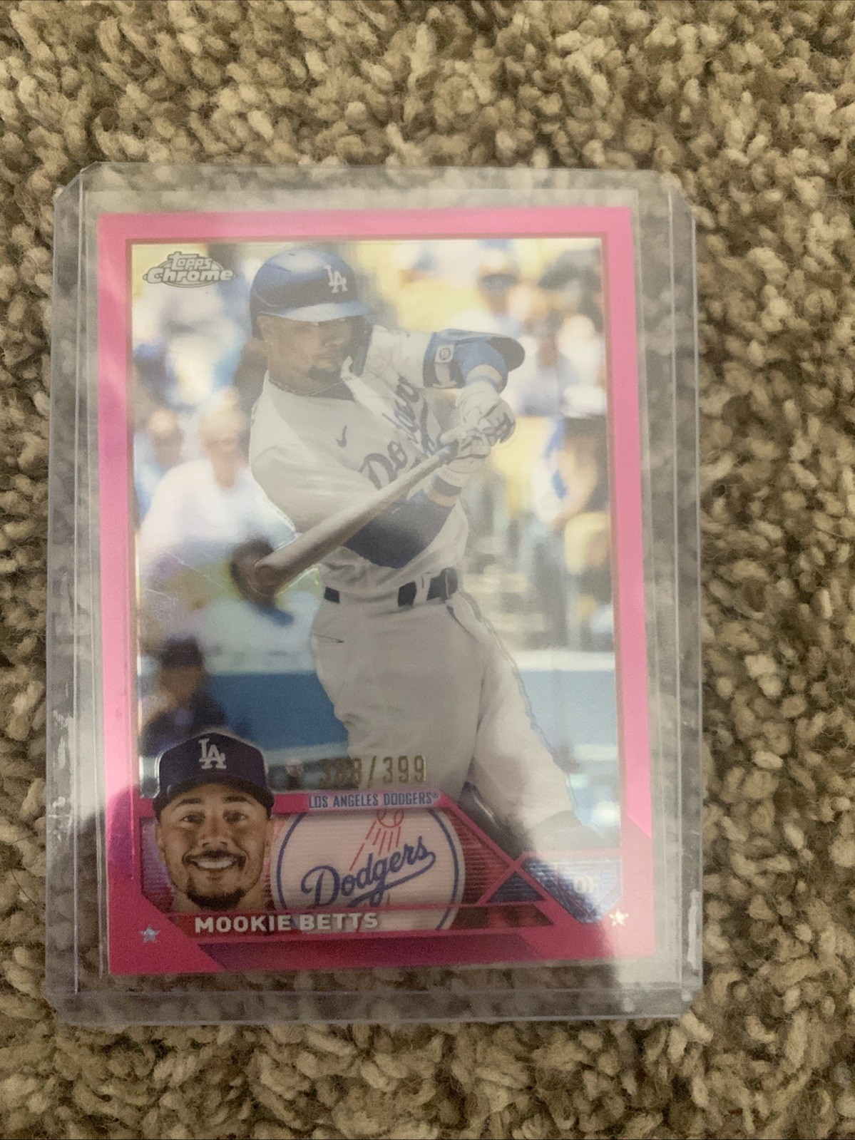 2023 Topps Chrome - Mookie Betts #150 Magenta Refractor /399