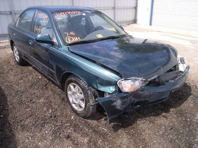 Puerta trasera izquierda cristal usado se adapta: Kia Spectra 2003 trasero izquierdo grado A Foto 3 de 4