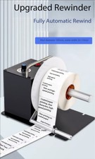Label Rewinder, Rewinding Machine, Automatic Industrial Labeling Machine
