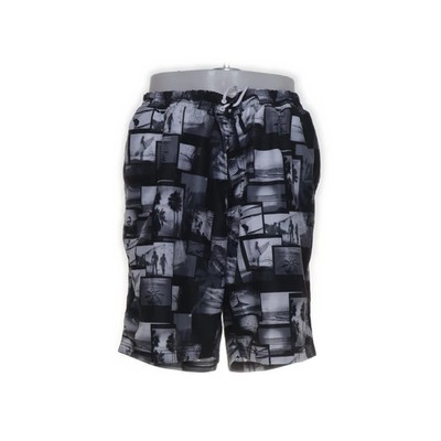 C&A, Badeshorts, Größe: 3XL, Schwarz/Weiß/Grau, Polyester, Sonstiges #iIF