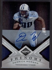 2010 Derrick Morgan Limited Phenoms  Auto  RC 75/199    #165 (F398)