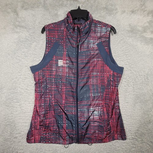 Brooks For Women XL Lightweight Running Vest Lake Health Series Full Zip