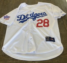 Pedro Guerrero #28 Los Angeles Dodgers MLB Jersey Size Medium Color White Clean!
