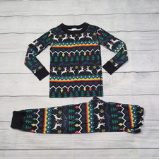 4 Hanna Andersson Very Merry Long John Pajamas