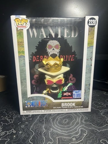 One Piece Brook Funko Pop! #2200 Target-Con Exclusive In HAND!!!