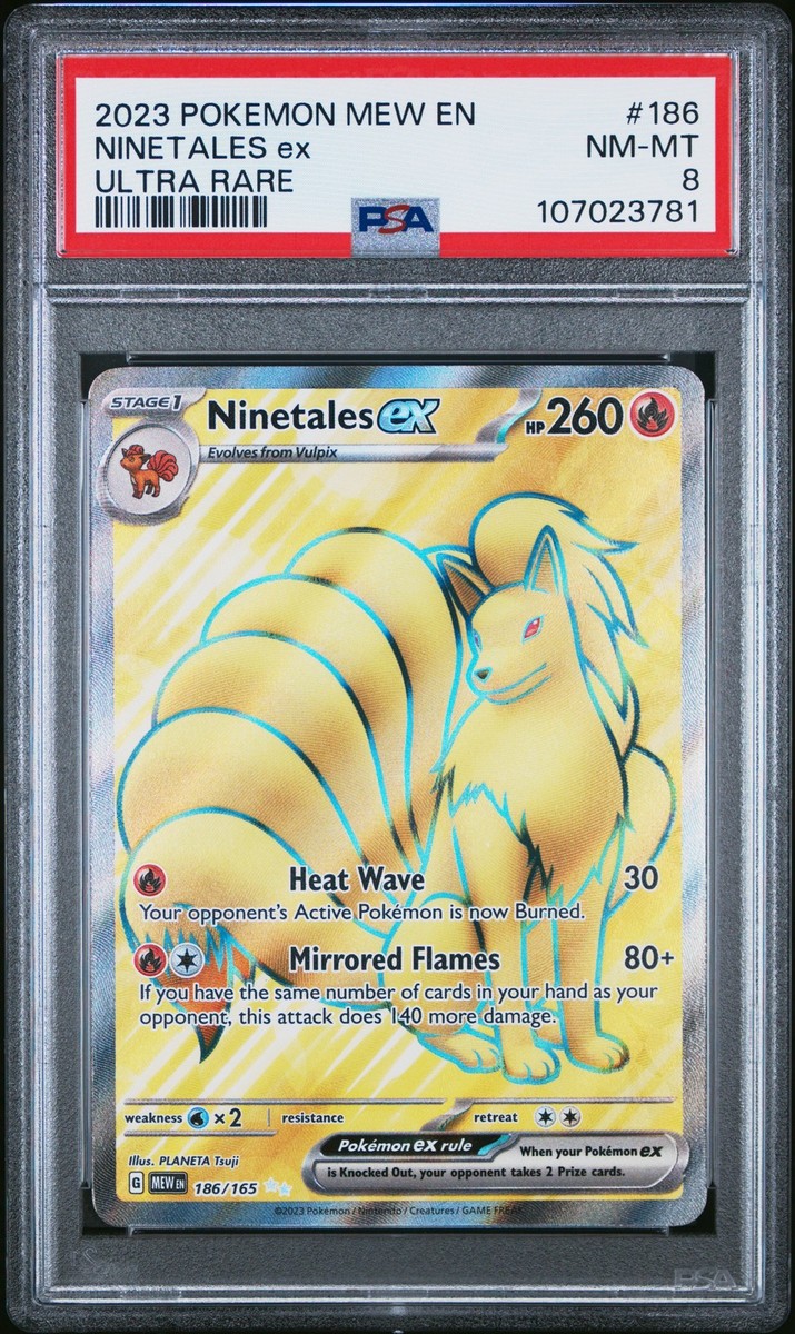 Ninetales ex 186/165 Sv: Scarlet & Violet 151 Holo for sale online