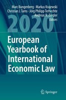 European Yearbook Of International Economic Law 2020 Marc Bungenberg