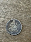 1890 Liberty Seated Dime F+