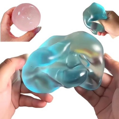 Blue Maltose Squishy Toys Anti Stress Sensory Fidgets Toy Soft Simulated
