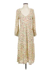 Faithfull the Brand Women Ivory Casual Dress 4