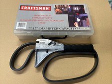 Craftsman Strap Wrench With Heavy Duty Aluminum Handle Extra Strong Strap
