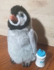 FURREAL NEWBORN BABY PENGUIN & BOTTLE ELECTRONIC INTERACTIVE PET TOY***VGC