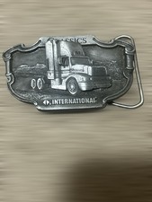 VINTAGE 1988 Tonkin, Inc M-420 Classics International Truck Belt Buckle