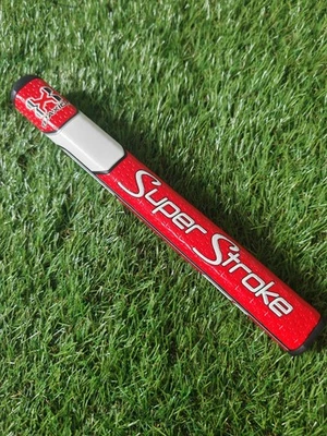 Neu Original SuperStroke Tour Round 2.0 Traxion rot Putter Golfgriff KOSTENLOSES BAND