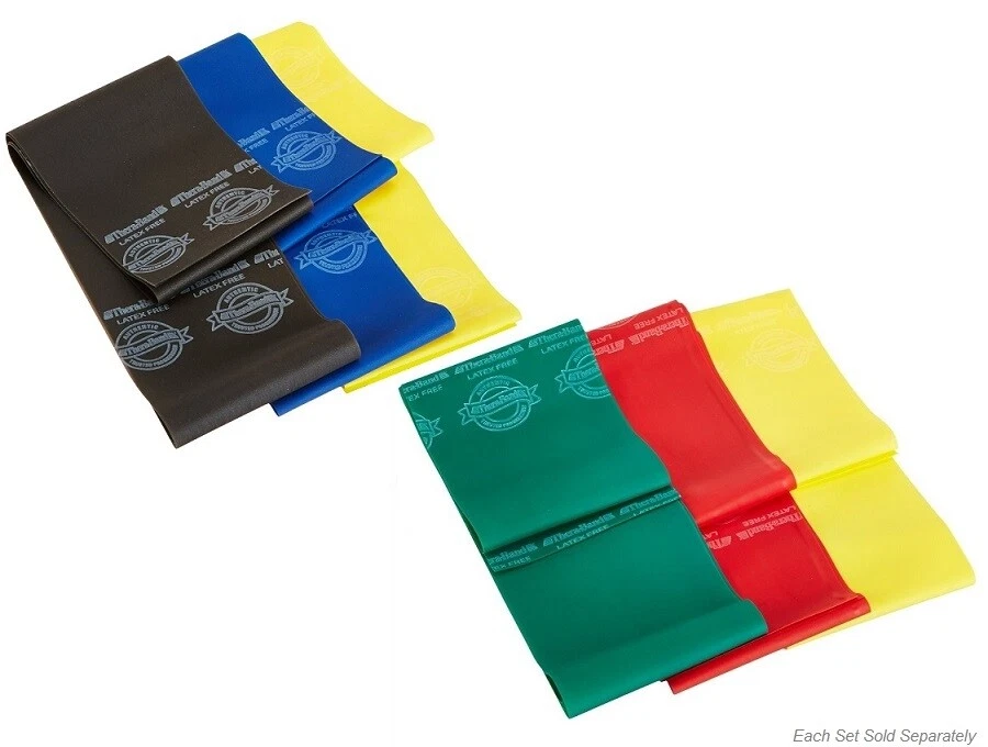 TheraBand Professional Pre Cut Non Latex Resistance Bands