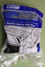 Garage Door Weather Stripping Bottom Rubber Seal 16' Black New