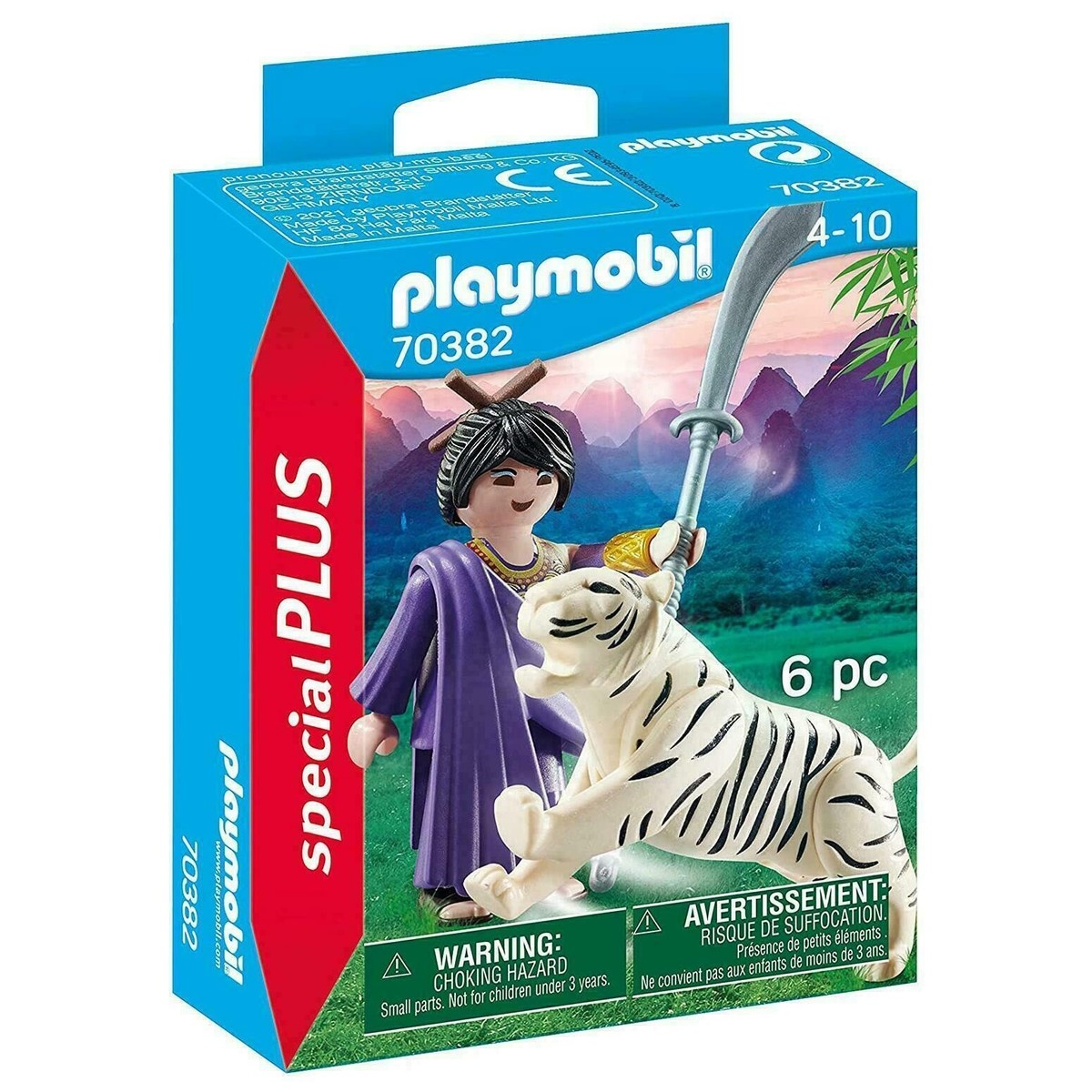 Playmobil 70382 Special Plus Ninja Warrior with Tiger | eBay