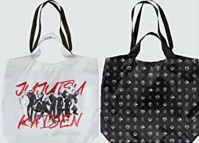Sac écolo Jujutsu Kaisen X UNIQLO – Pochette Avec Gojo, Itadori Et Toute La Bande !
